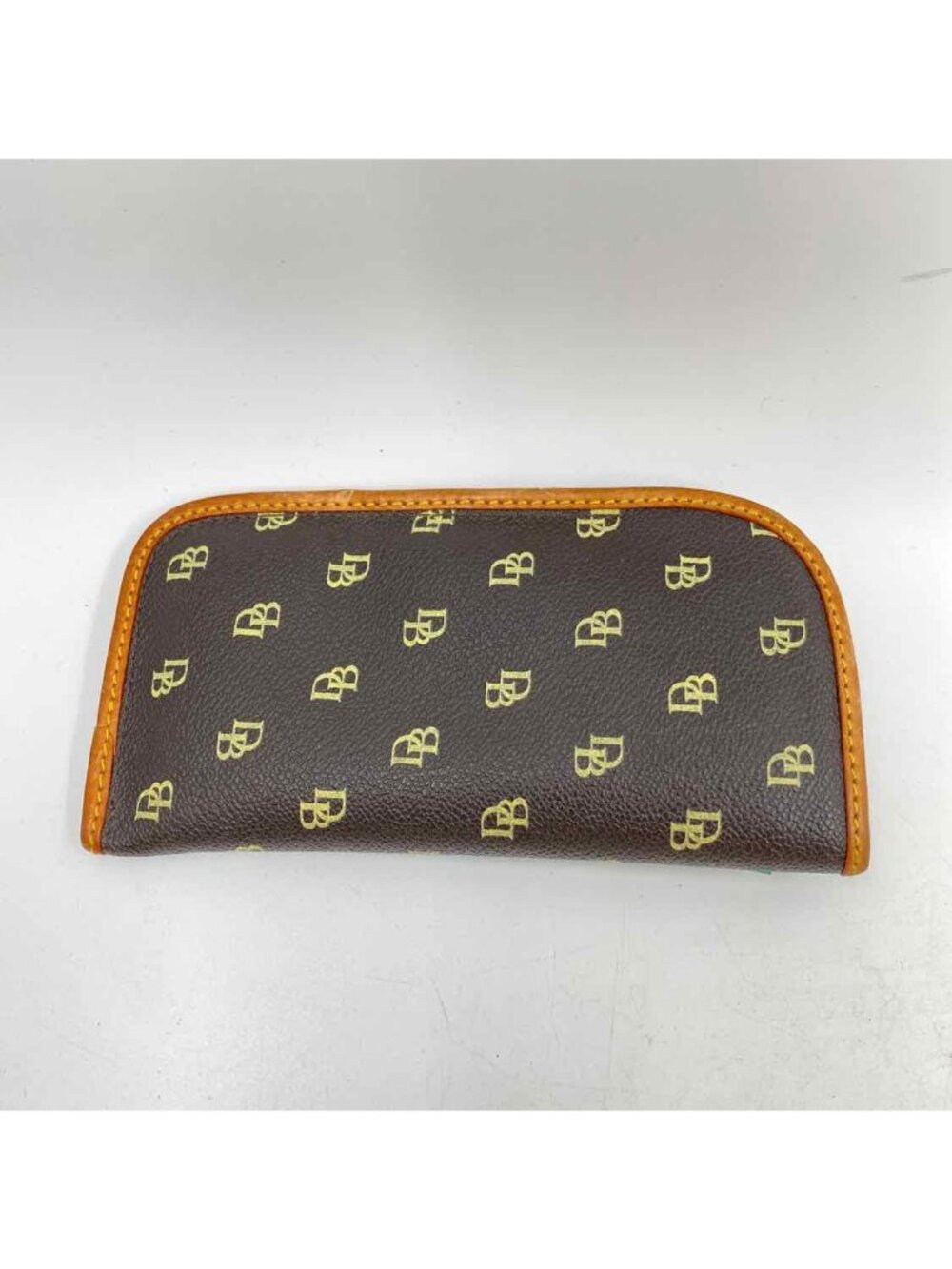 Dooney & Bourke Women's Brown Luxe Signature Glasses Case